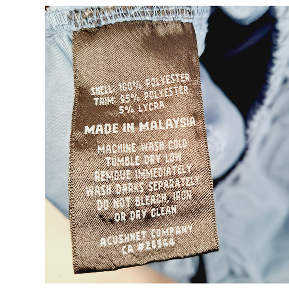 FootJoy Men's Golf Blue Pullover Windbreaker Jacket Size Large - Picture 9 of 12